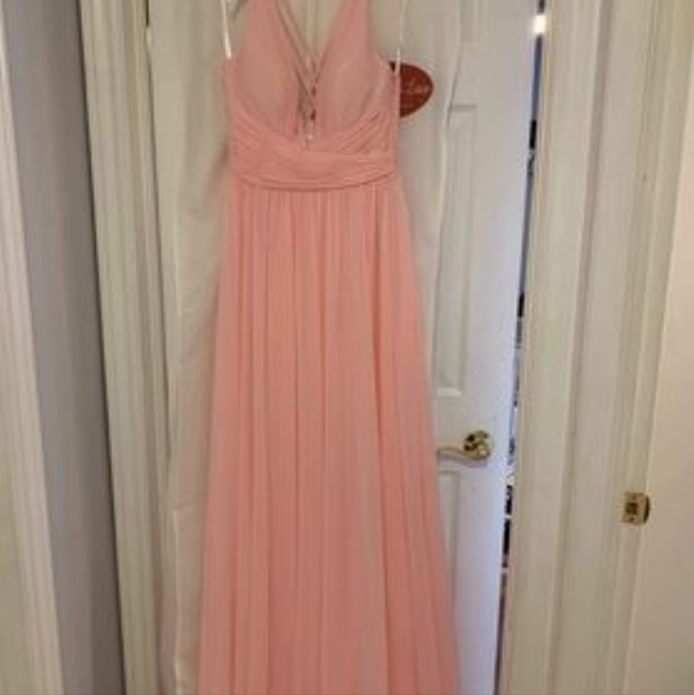 Pink grad/prom dress